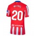 Maillot de foot Atletico Madrid Axel Witsel #20 Domicile vêtements 2024-25 Manches Courtes